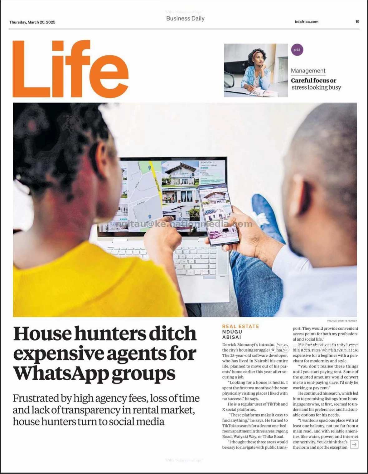 Business Daily - House Hunting